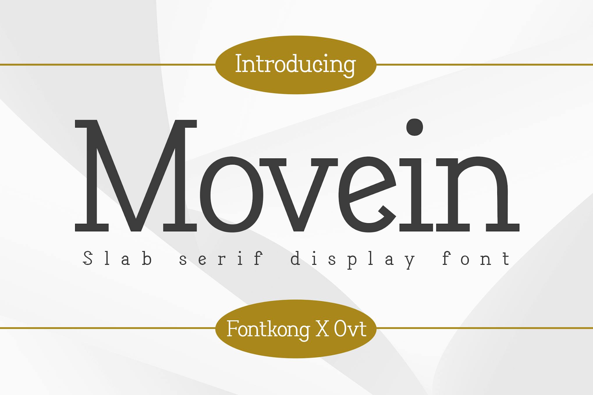 Movein – Slab Serif Display Font