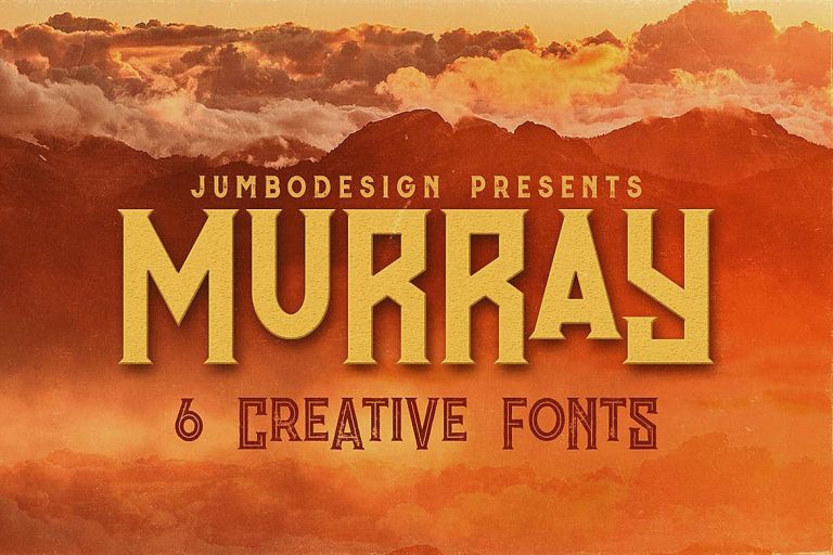 Murray – Vintage Style Font