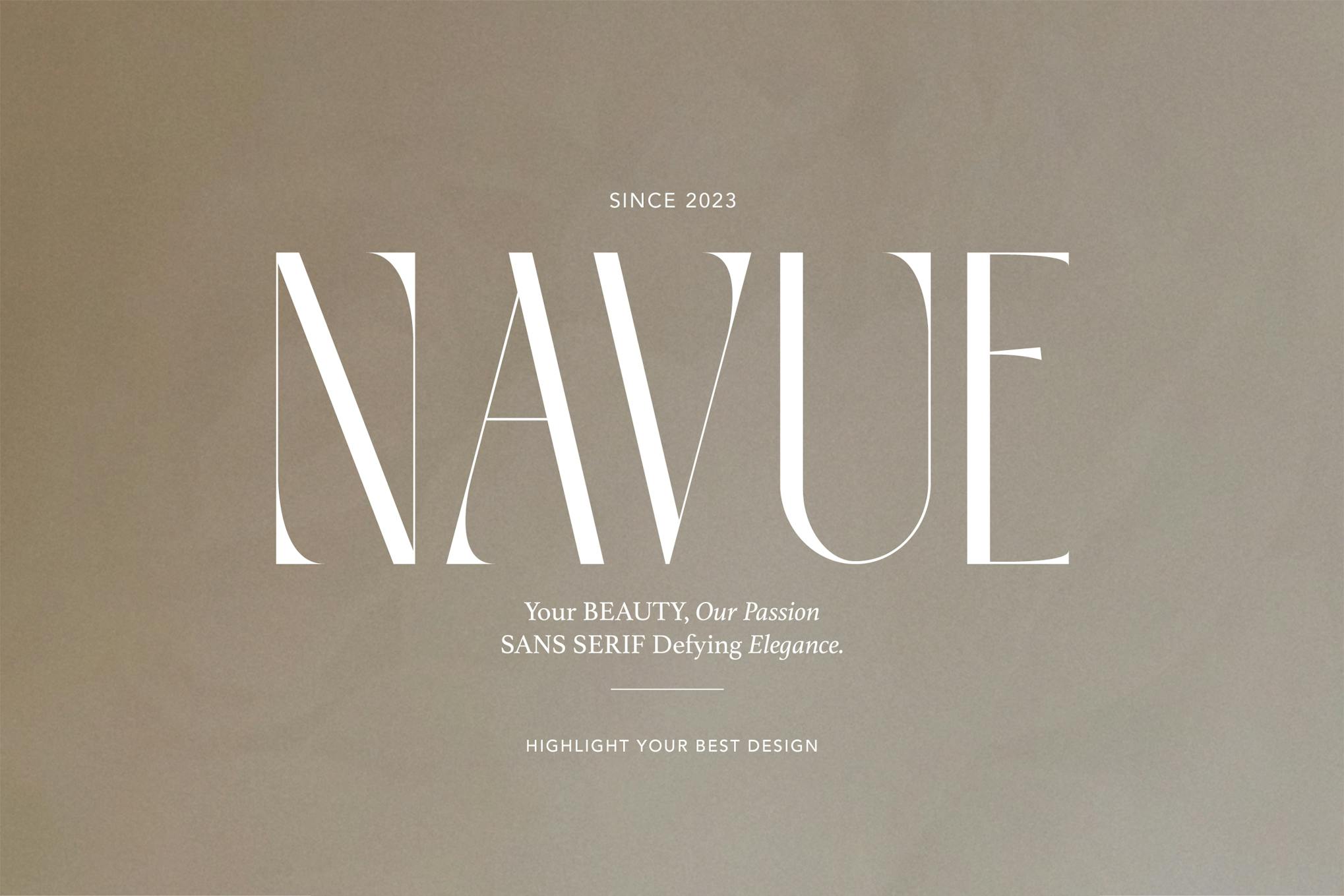 Navue – Beauty Sans