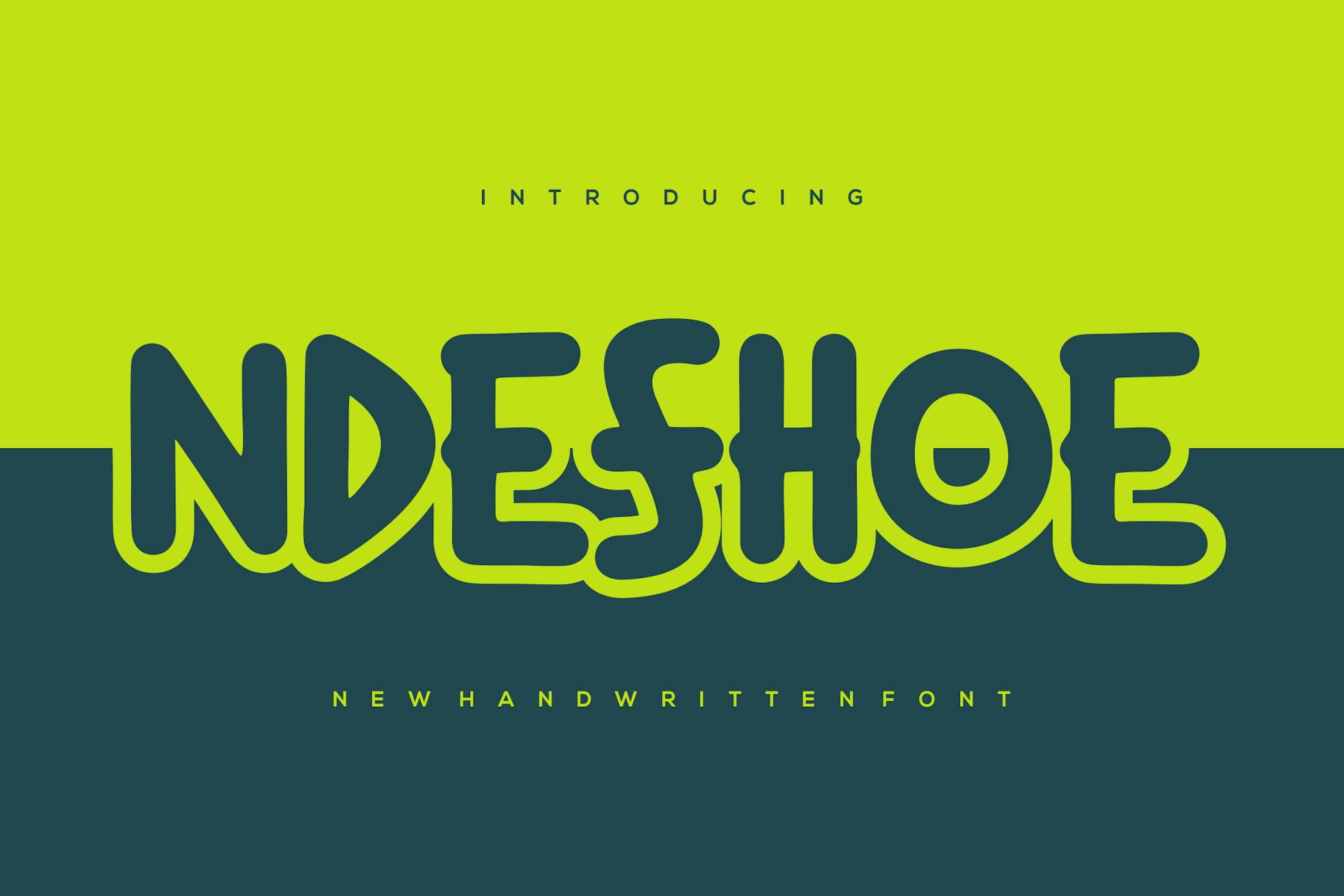 Ndeshoe Font