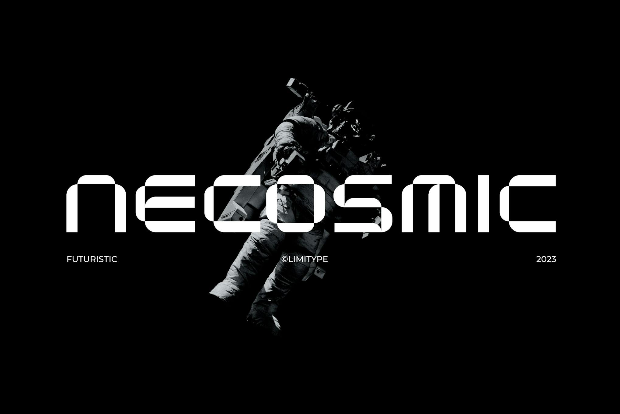 Necosmic – Futuristic Font