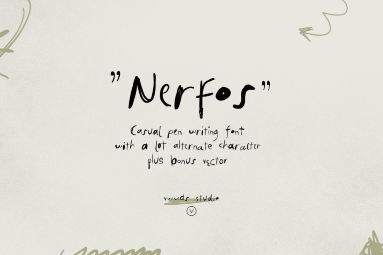 Nerfos Font