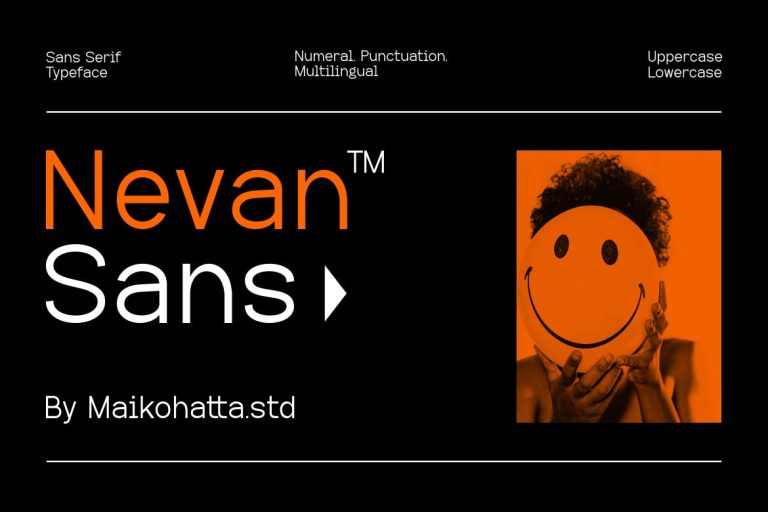 Nevan – Sans Serif Typeface