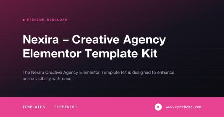 Nexira – Creative Agency Elementor Template Kit