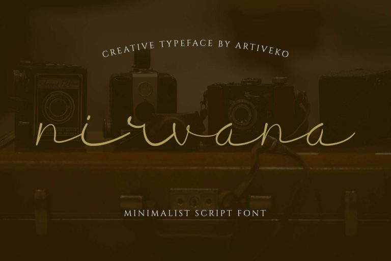 Nirvana Script Typeface