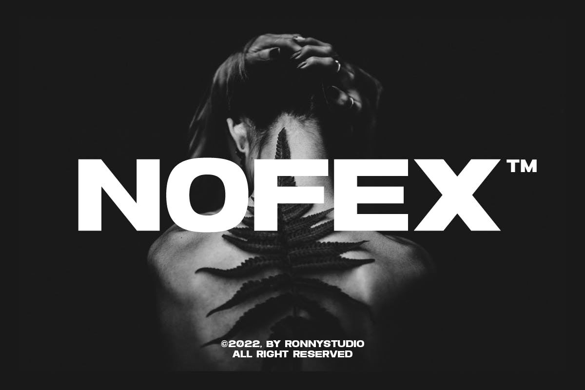 Nofex – Expanded Sans Serif