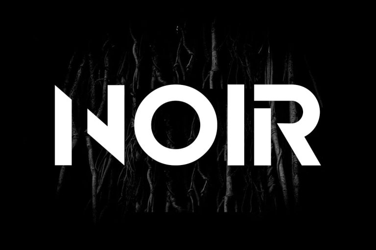 NOIR – Unique & Modern Display / Logo Typeface