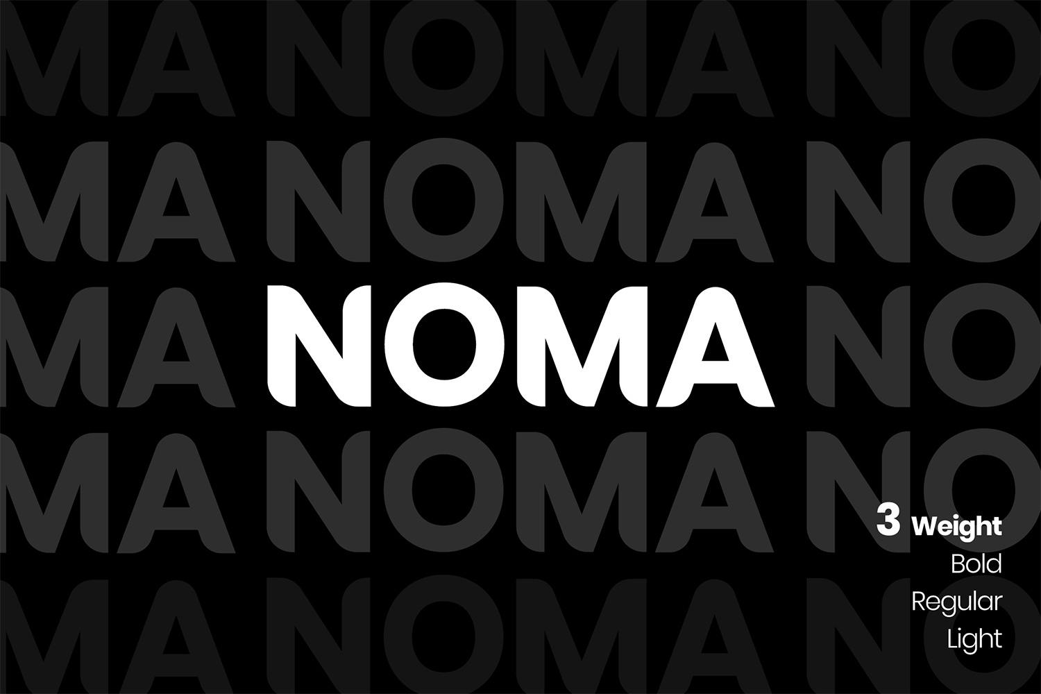 NOMA Sans Serif Font