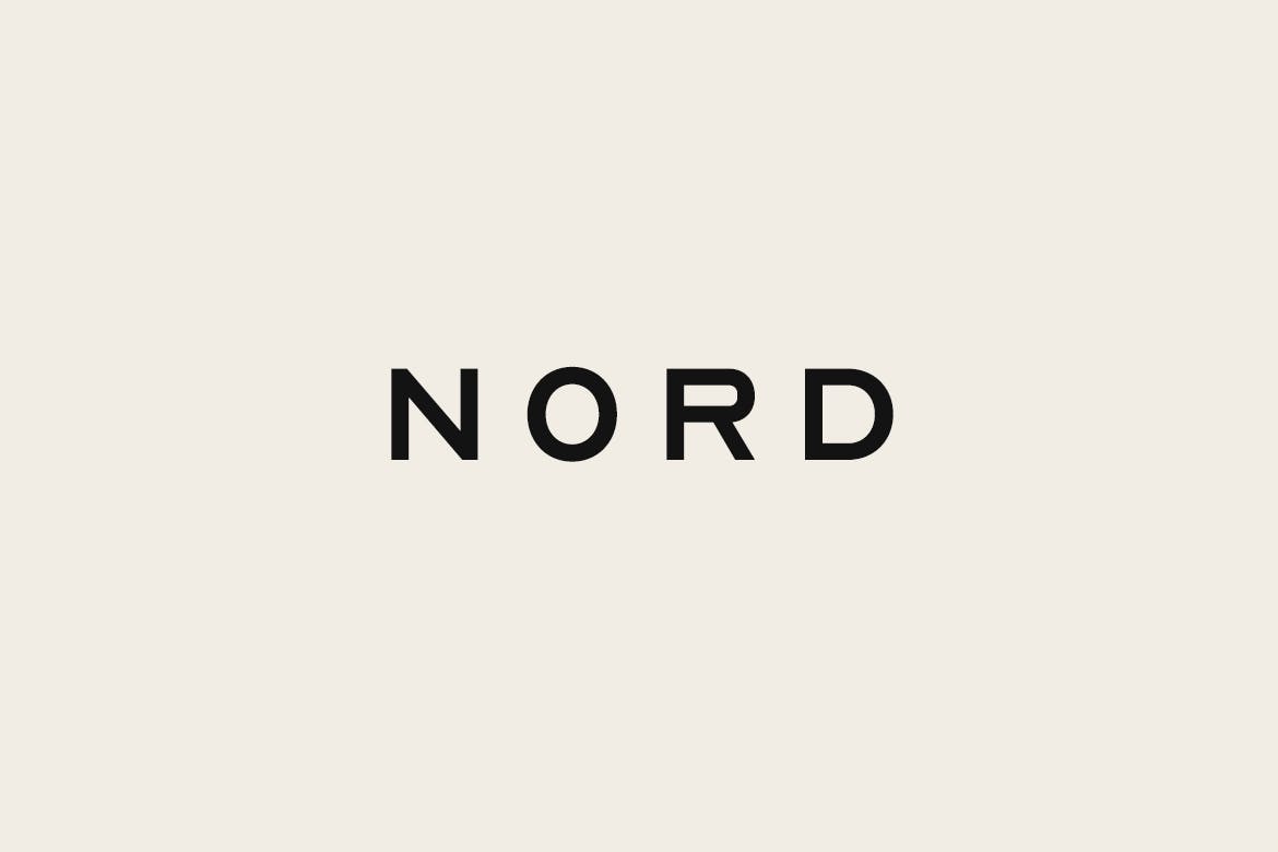 NORD – Minimal Display / Headline / Logo Typeface