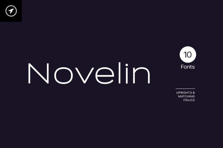 NOVELIN – Unique and Modern Typeface