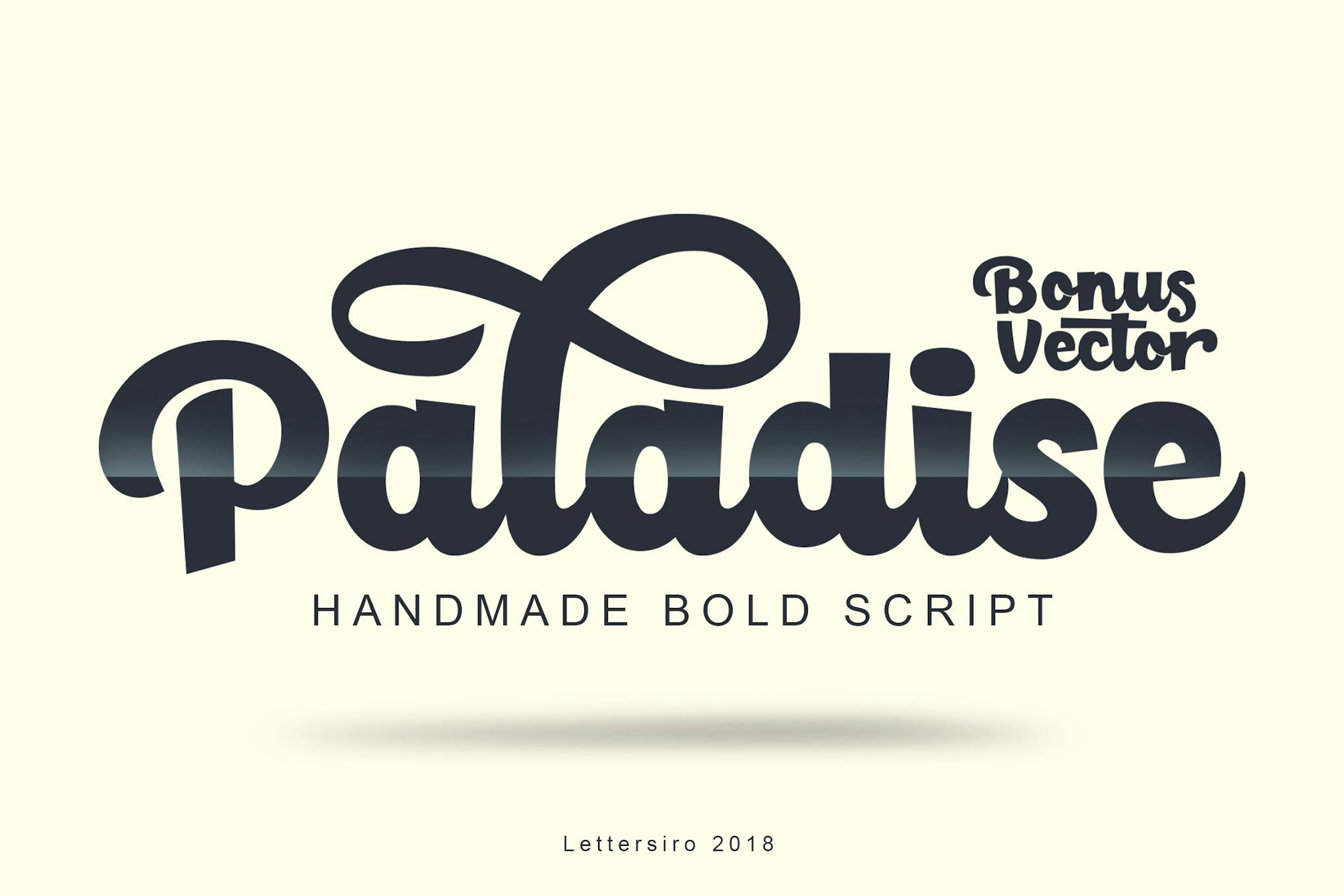 Paladise Font & Extras