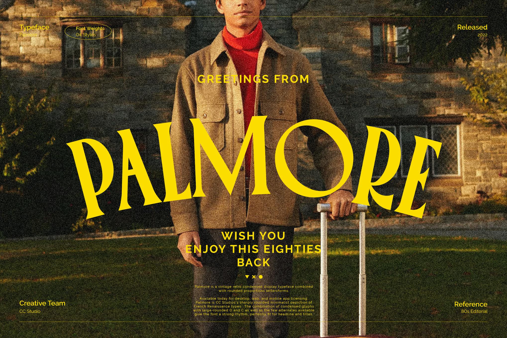 PALMORE – Vintage Rounded Serif