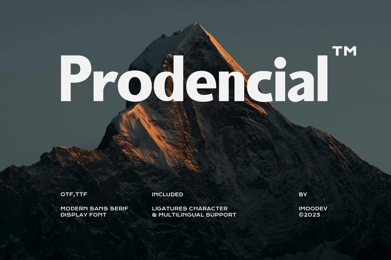 Prodencial – Modern Grotesk