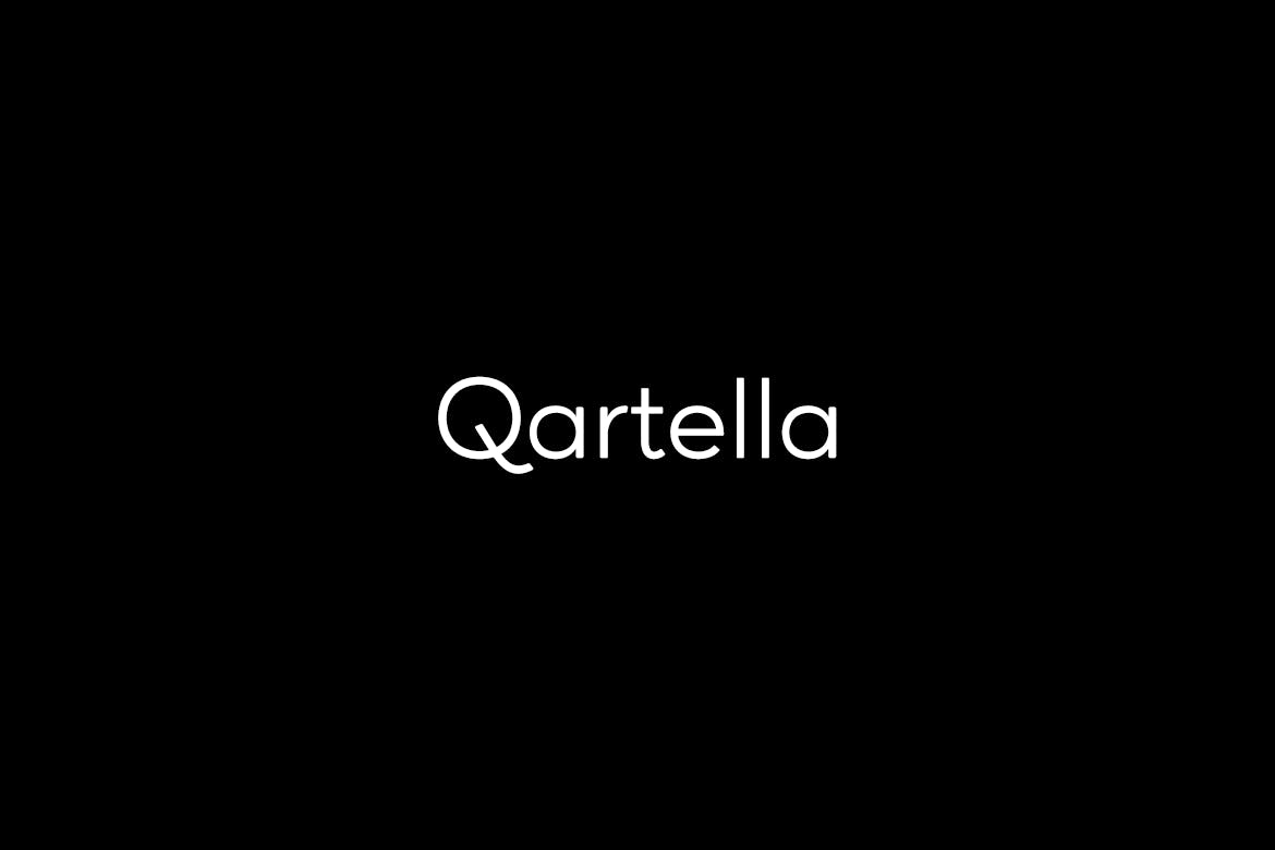 QARTELLA – Clean & Modern Sans-Serif Typeface