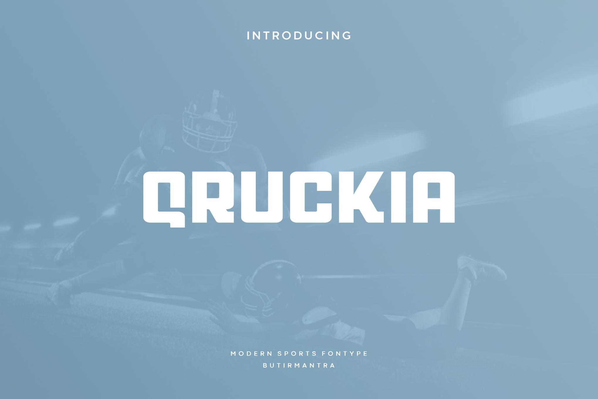 Qruckia – Sport Font