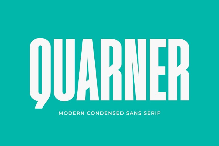 Quarner – Modern Condensed Sans