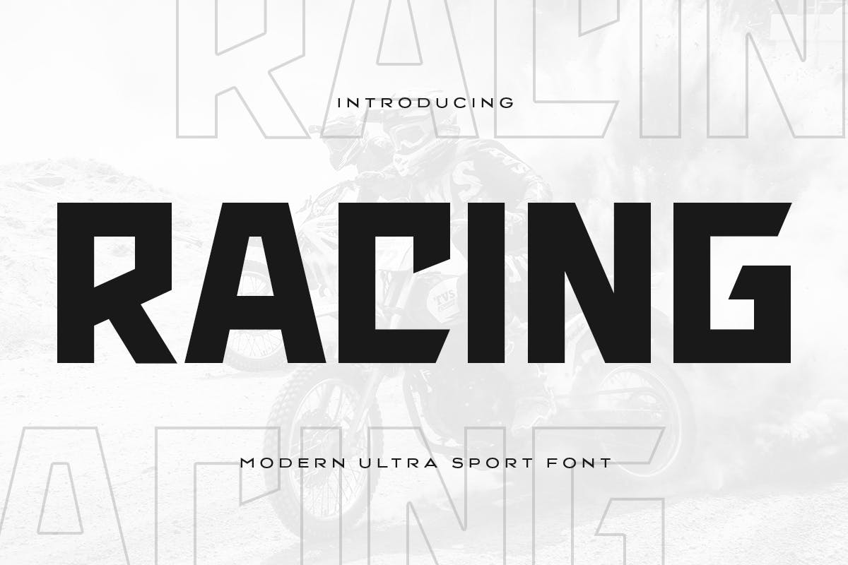 Racing – Modern Ultra Sport Font