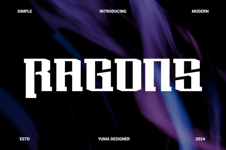 Ragons – a Popular Font