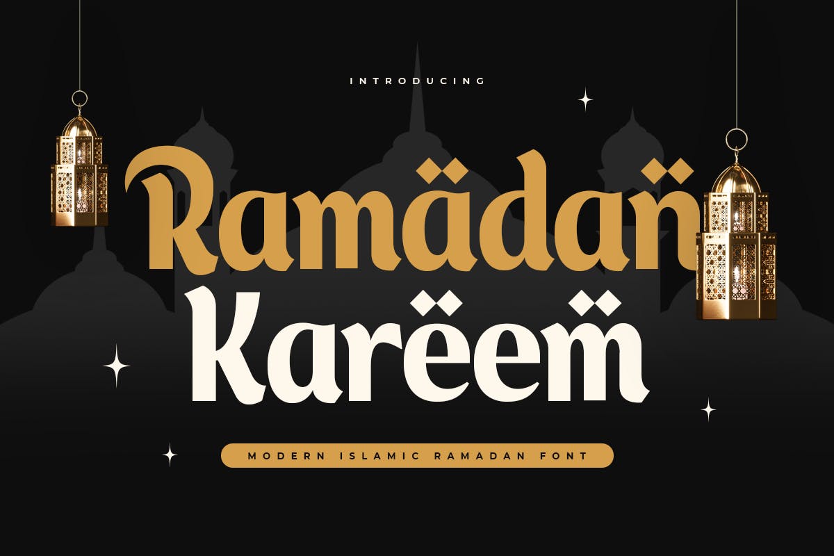 Ramadan Kareem – Modern Islamic Ramadan Font