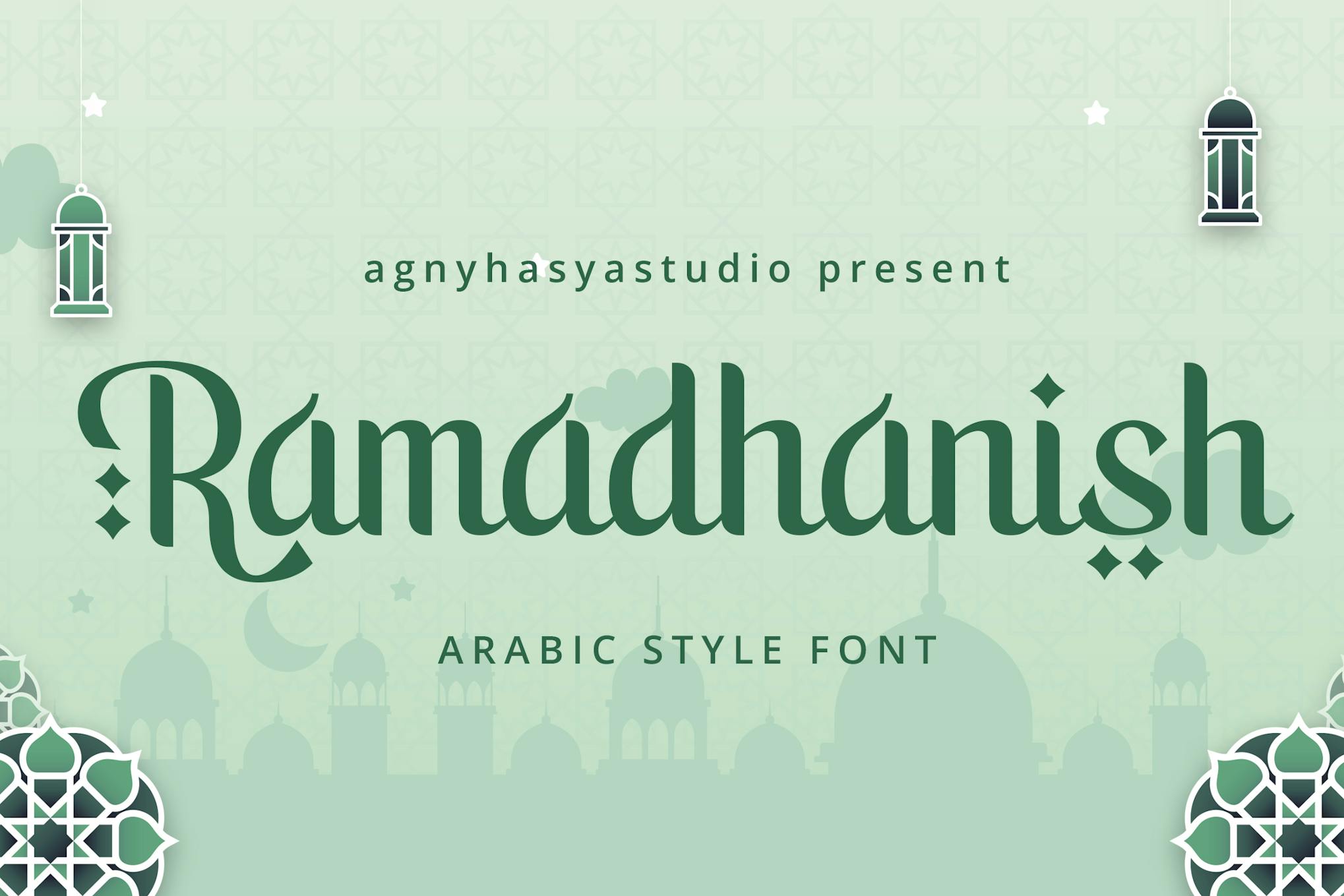 Ramadanish – Arabic Font Style