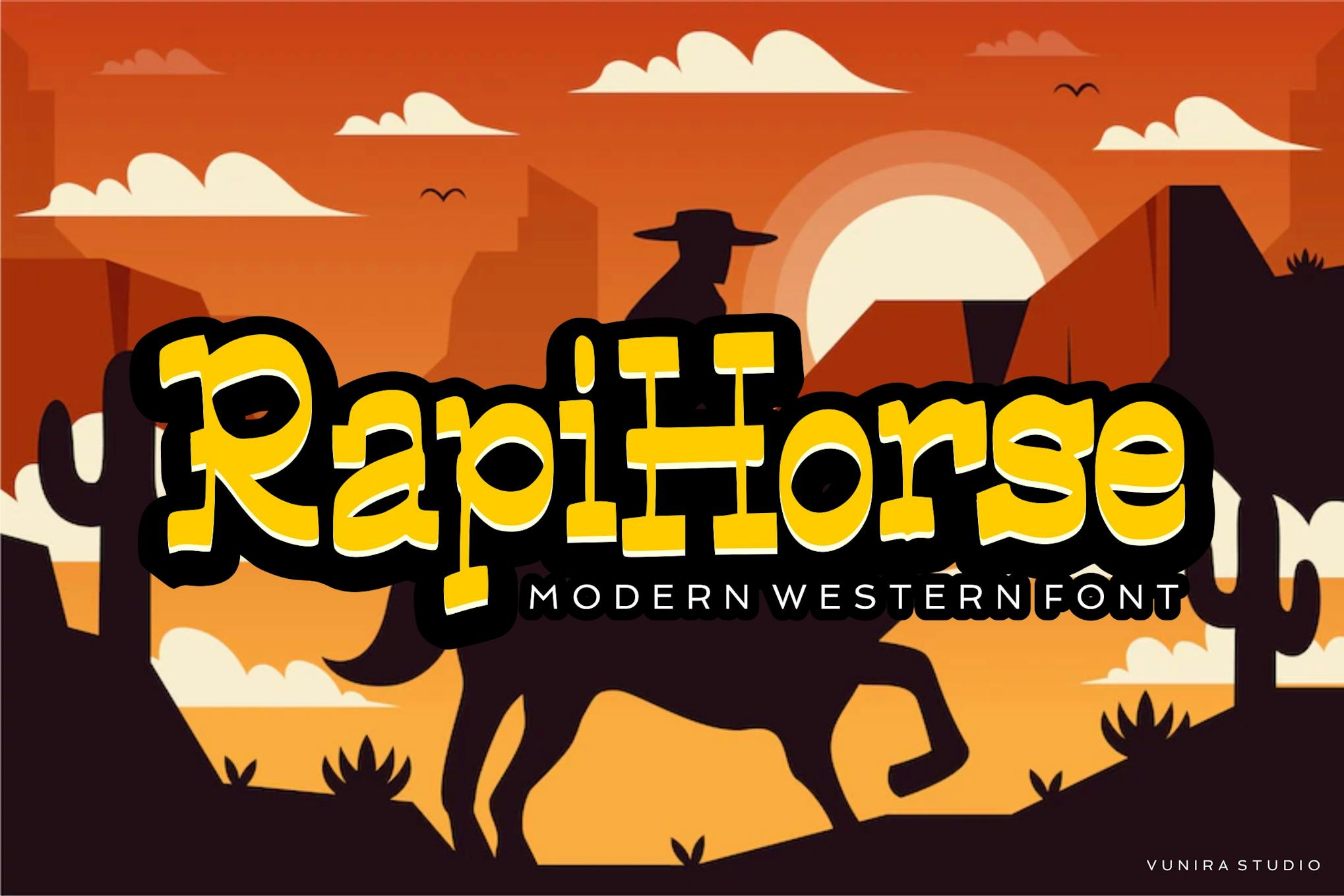 Rapi Horse – Modern Western
