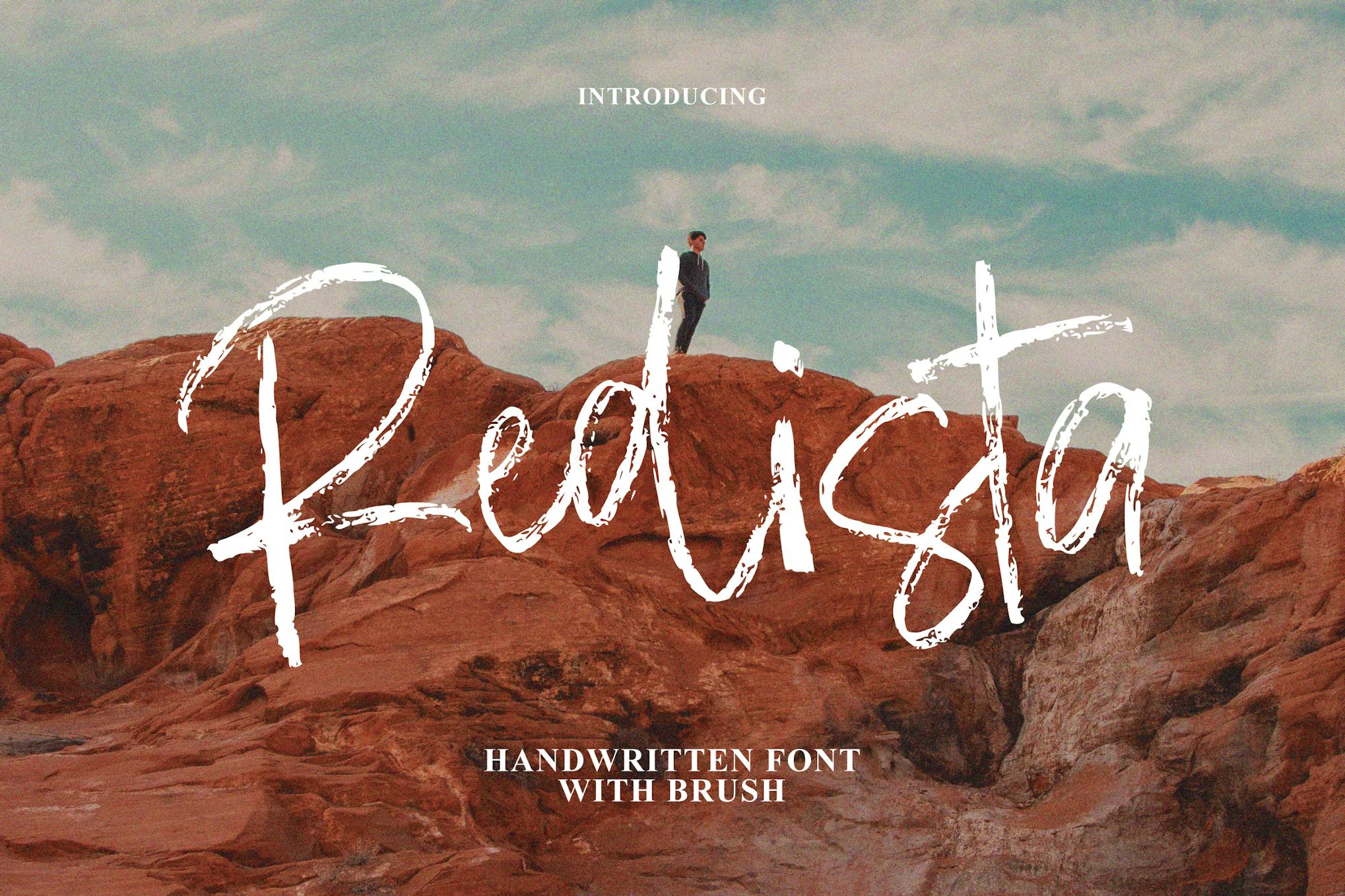 Redista – Handwritten Brush