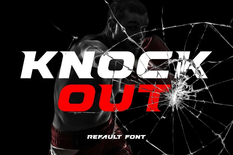 Refault – Sport Racing Game Font