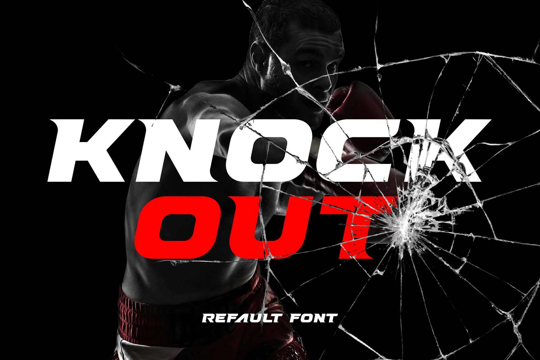 Refault – Sport Racing Game Font