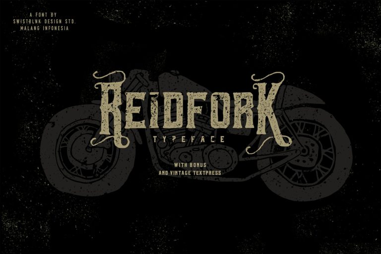 Reidfork Typeface + Textpress