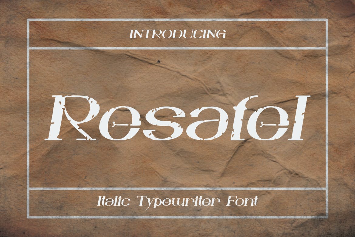 Resafel Font