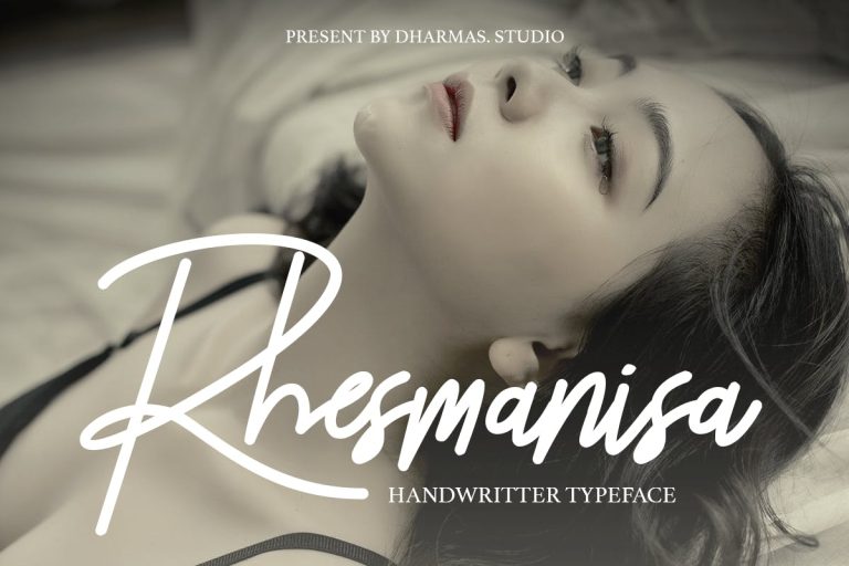 Rhesmanisa – Luxury Elegant Script