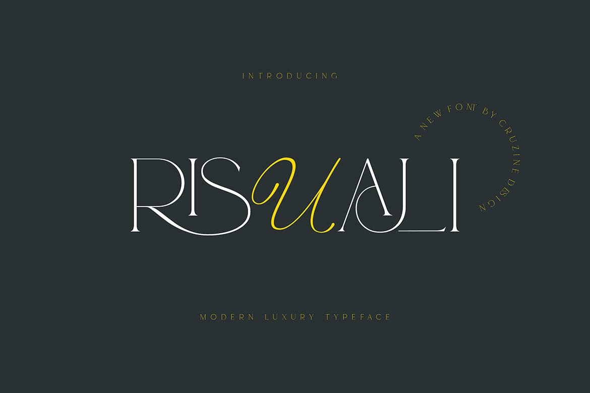 Risuali – Luxury Typeface