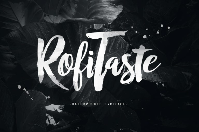 RofiTaste Typeface