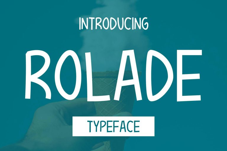 Rolade Typeface