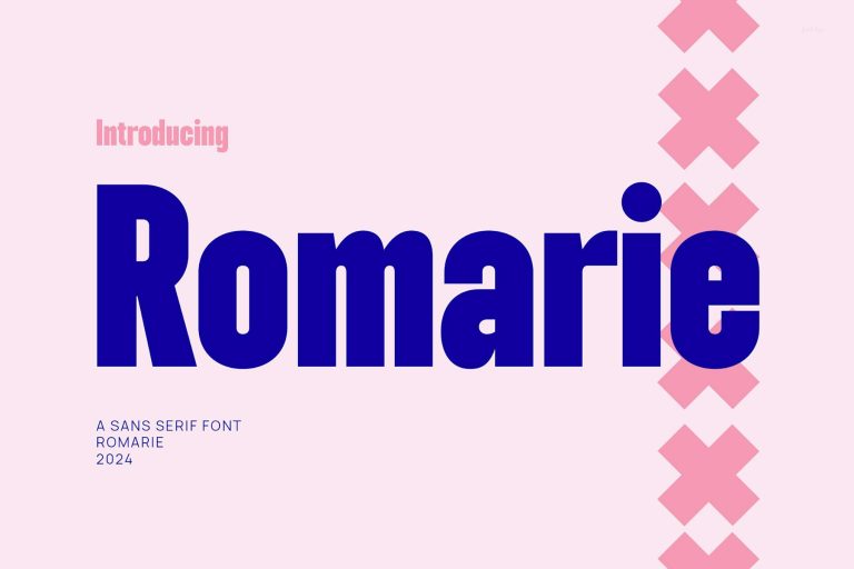 Romarie – Modern Condensed Sans Serif