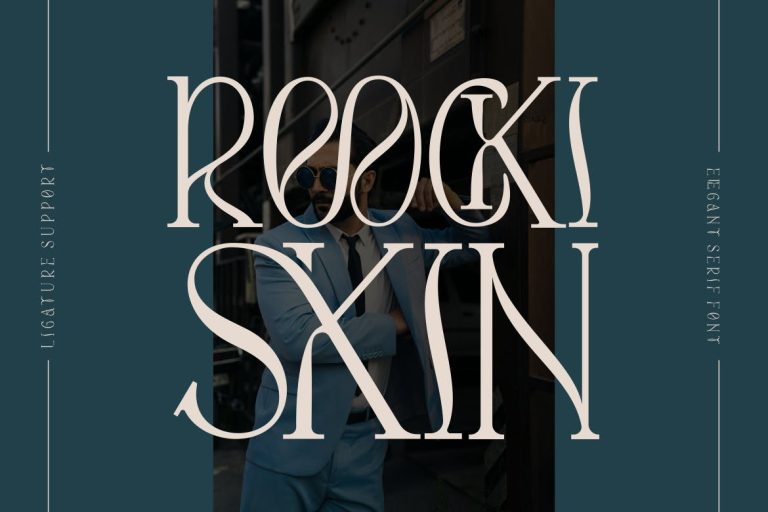 Roockiskin Elegant Serif Font