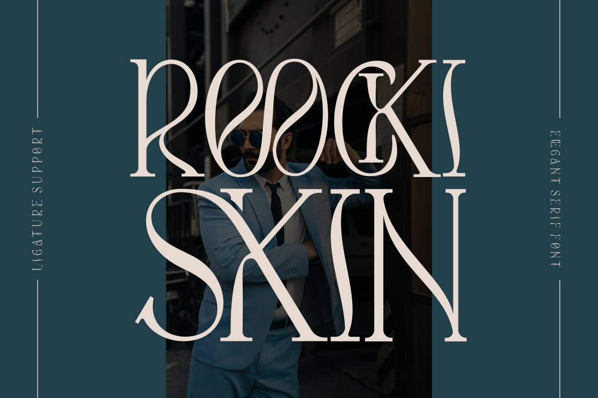 Roockiskin Elegant Serif Font