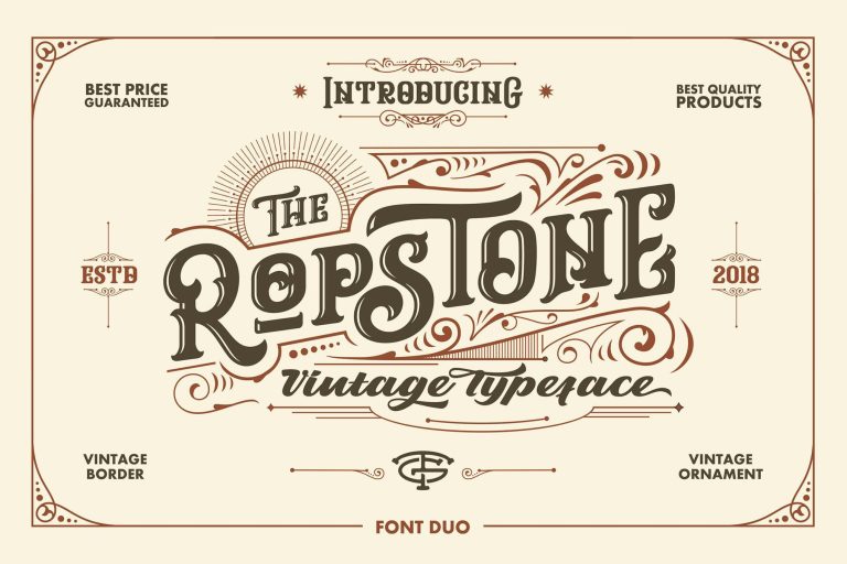 Ropstone Typeface