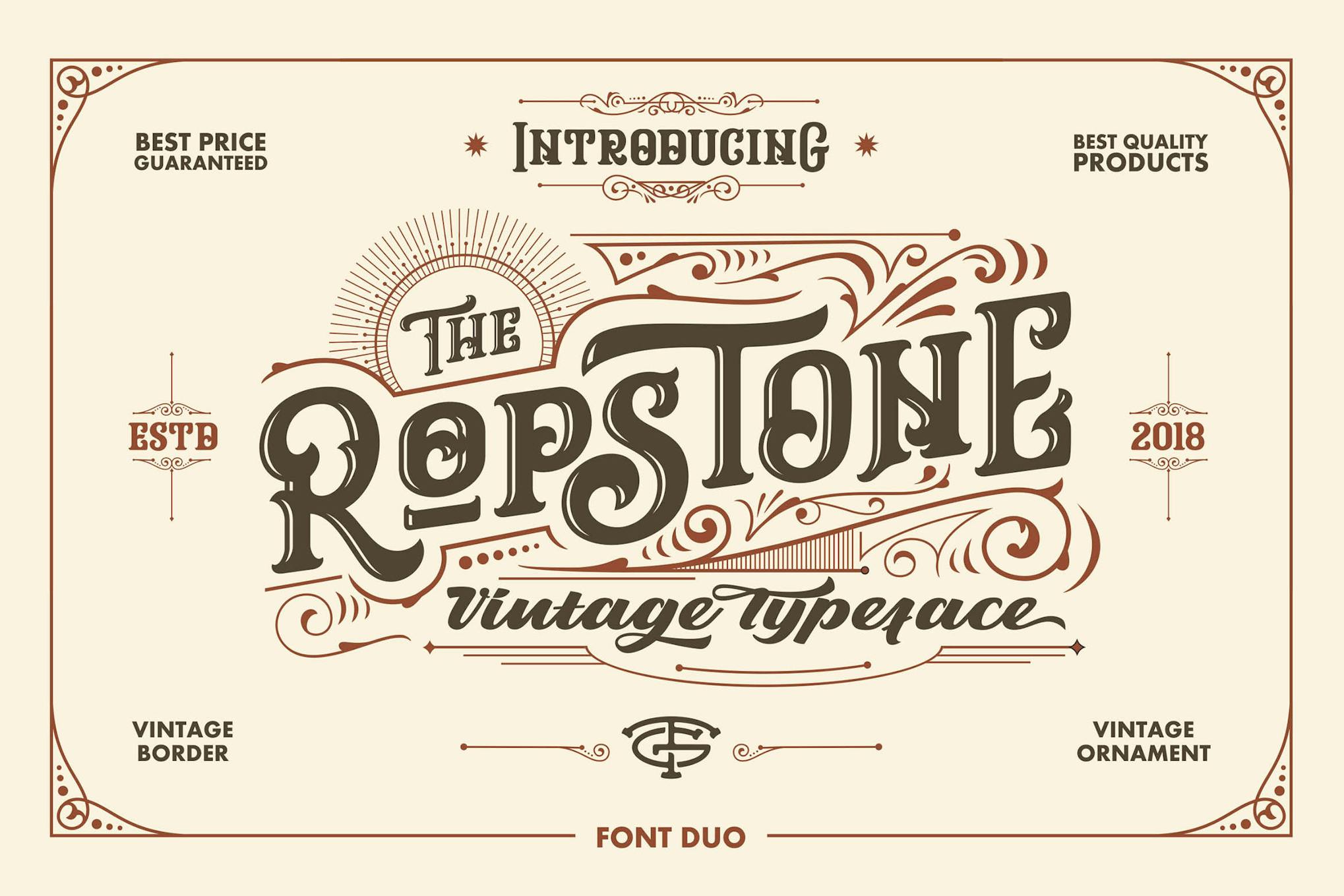 Ropstone Typeface
