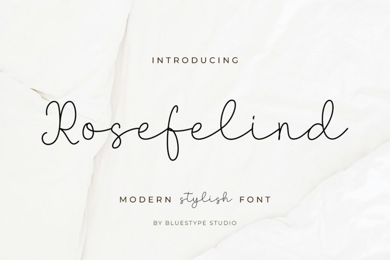 Rosefelind – Stylish Font