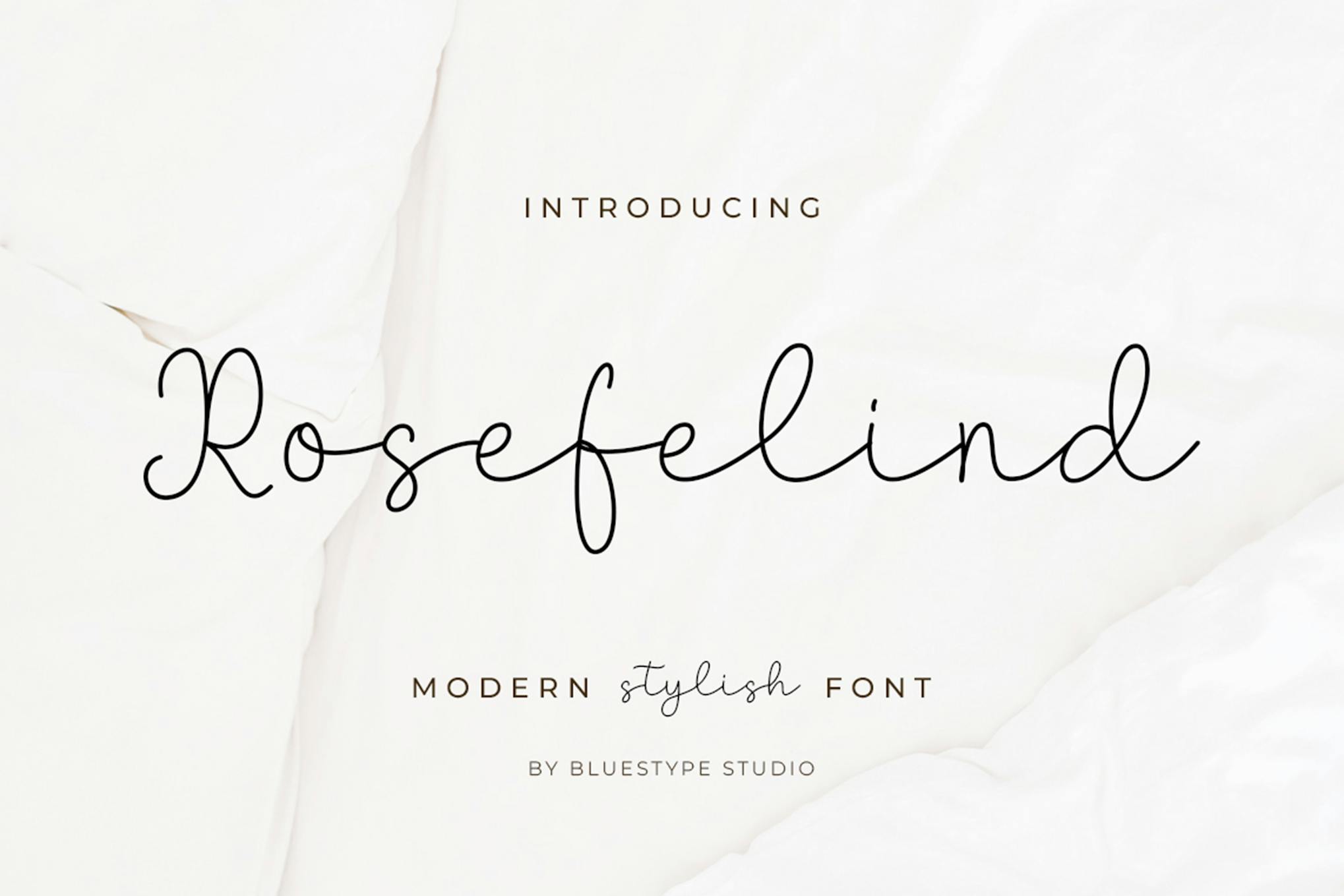 Rosefelind – Stylish Font