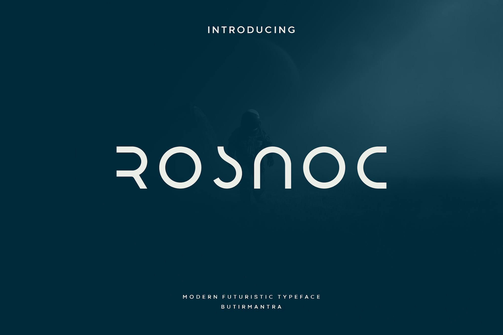 Rosnoc – Futuristic Font