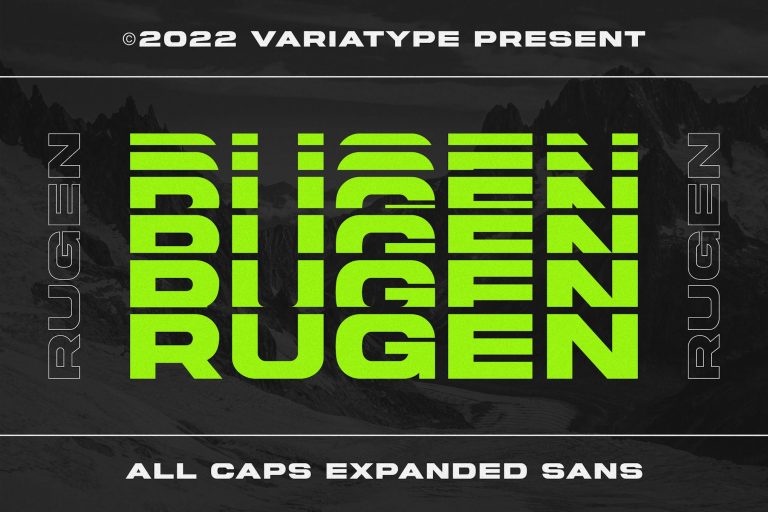 Rugen – All Caps Expanded