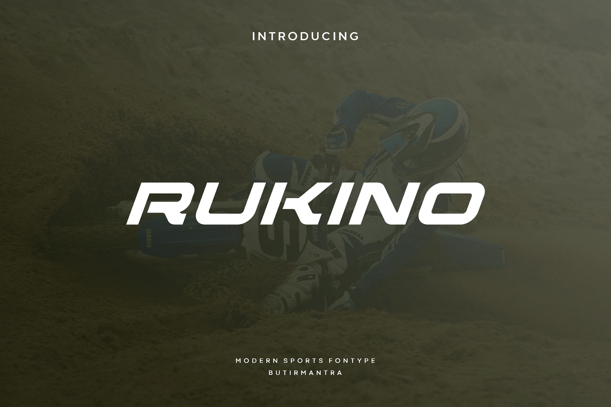 Rukino – Sport Font