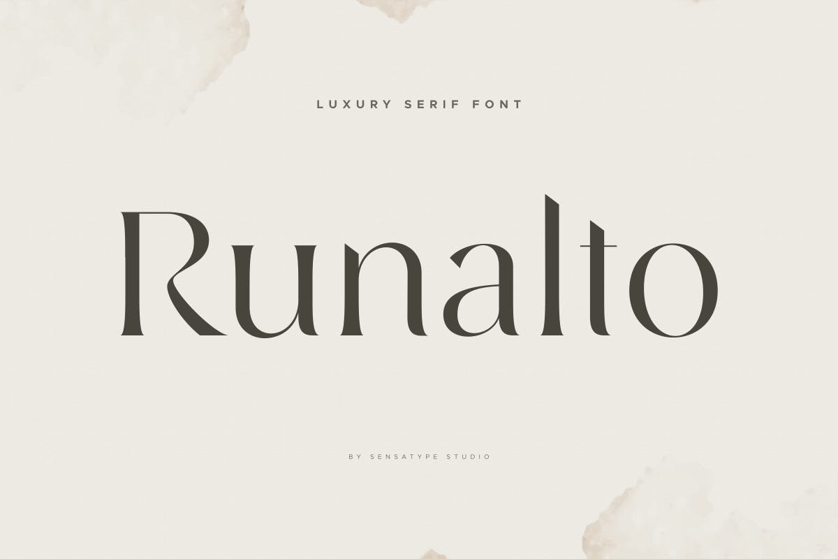 Runalto – Luxury Serif Font