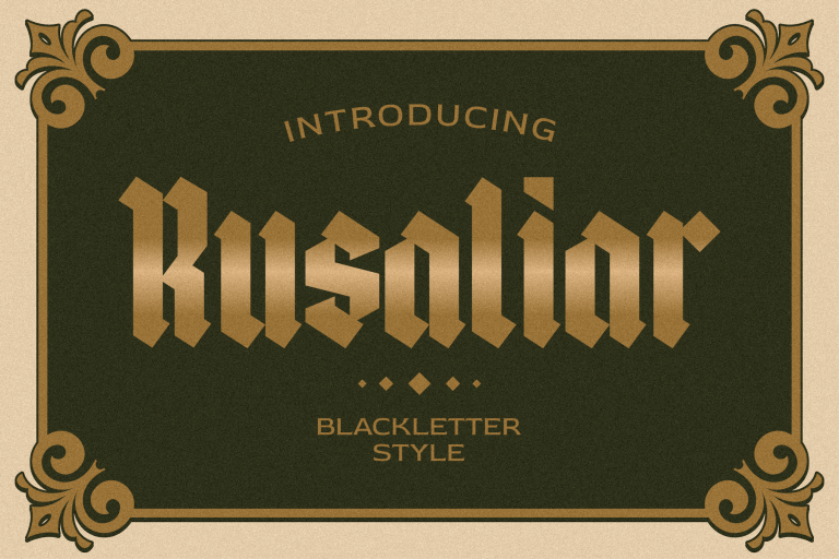 Rusaliar Blackletter