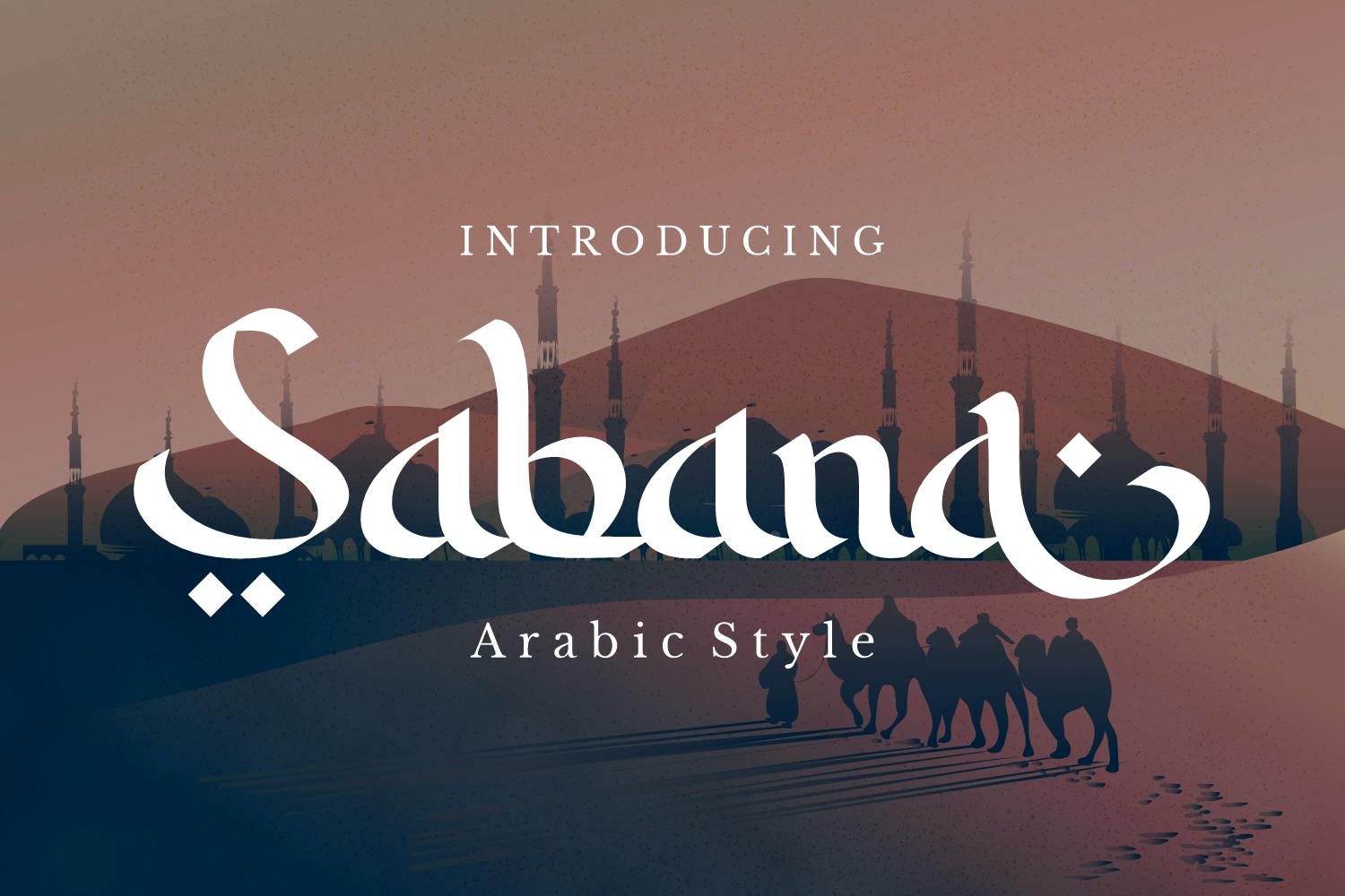Sabana – Arabic Font