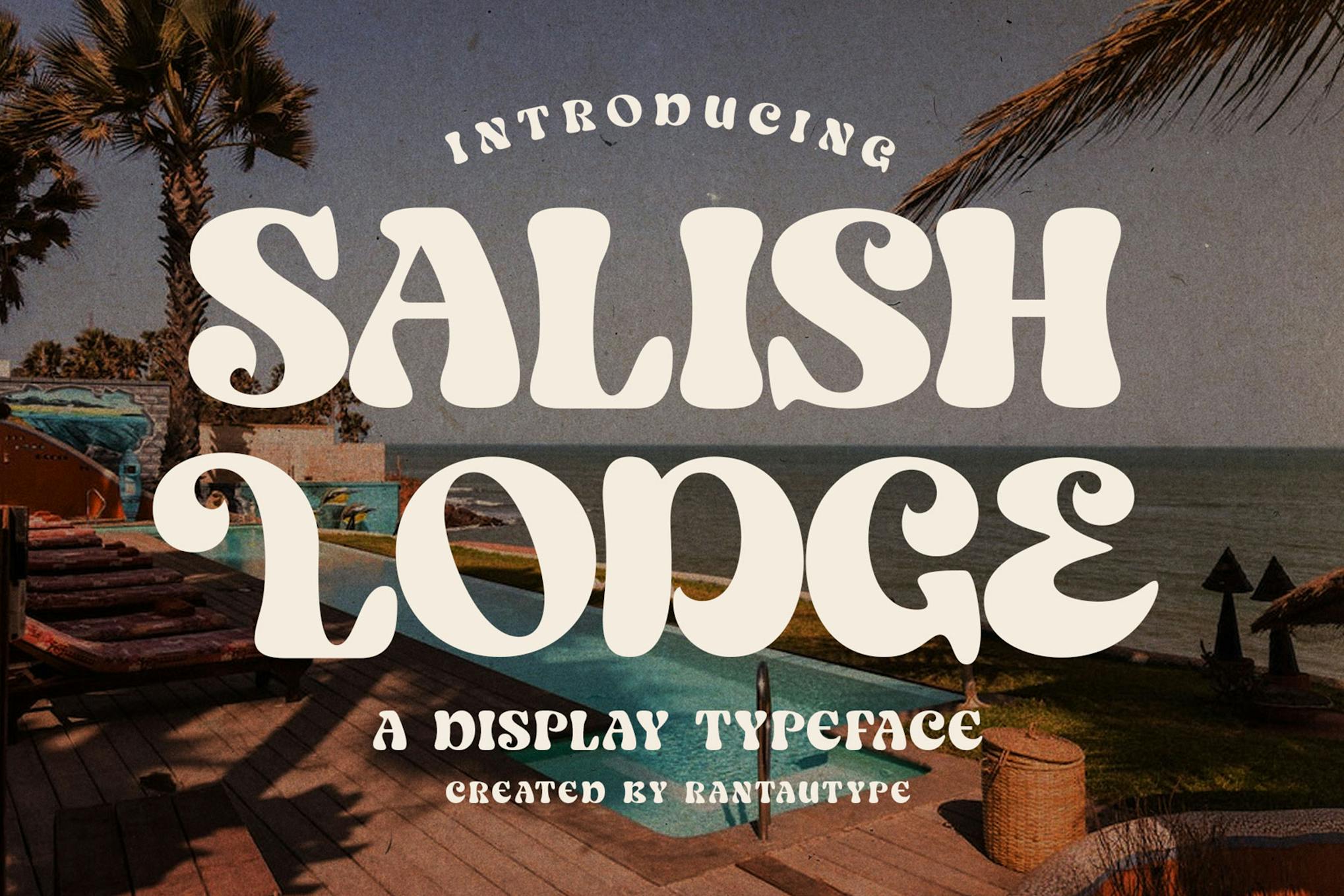 Salish Lodge Display Typeface