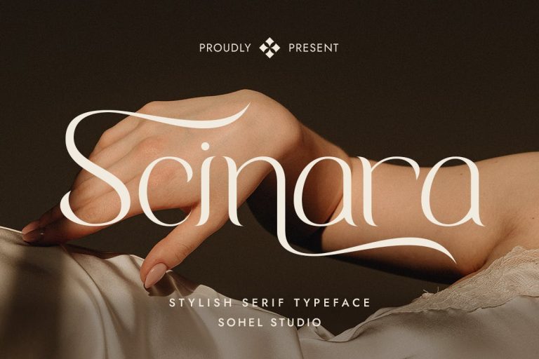 Scinara – Modern Beauty Typeface