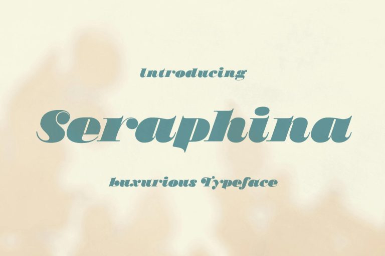 Seraphina – Luxurious Typeface